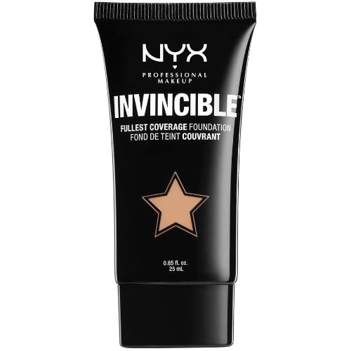 صورة عيوب فاونديشن نيكس كوزماتيكس NYX Cosmetics Invincible Fullest Coverage